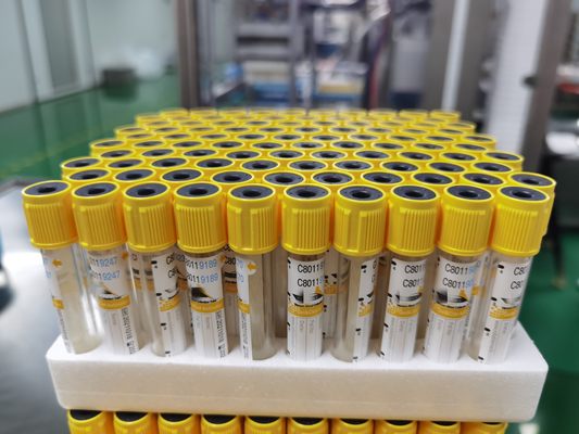 Glasdes klumpen-8ml Serum-Trennzeichen-Klumpen-Aktivator-Rohr Aktivator-der Phiolen-16*100mm