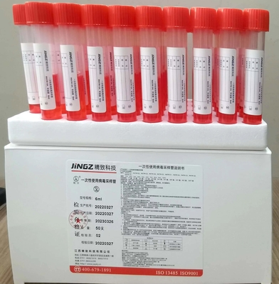 Virus pp. 5ml-10ml, das Kit Vtm Sampling Tube With 2pcs probiert, scharte sich Putzlappen