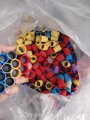 Blut-Sammlungs-Rohr Durchmessers 13mm 16mm zerteilt Gummikappen-Stopper