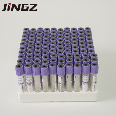 CER genehmigte EDTA K2 Rohr-Wegwerfvakuumblut-Sammlungs-Rohr 13*75mm