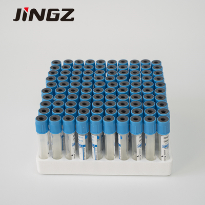 Blaue abgedämpfte Natriumcitrat-Rohre JINGZ 10 ml für ärztliche Untersuchung