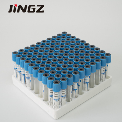 CER ISO13485 3 ml-Blut-Sammlungs-Rohr-hellblaues Natriumcitrat-Rohr