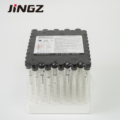 Schwarzes Blut-Beispielsammlungs-Rohr 8*120mm des ESR-Rohr-1.6ml Natriumcitrat-3,8%