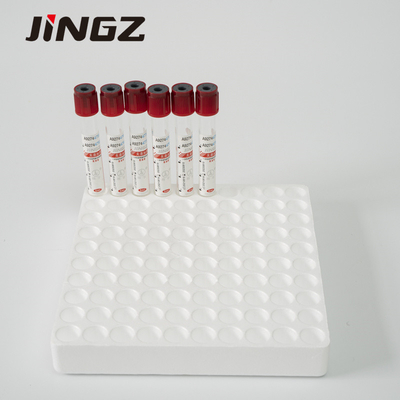 4ml keine additive Blut-Sammlungs-Rohr-roten Spitzenserum-Rohre 13*75mm