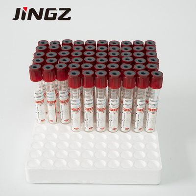 Kein additive Ebenen-rotes Spitzenblut-Rohr 0.5ml-10ml