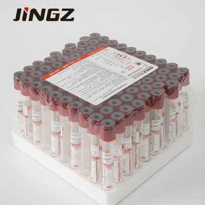 Kein additive Ebenen-rotes Spitzenblut-Rohr 0.5ml-10ml