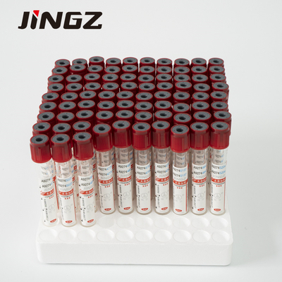4ml keine additive Blut-Sammlungs-Rohr-roten Spitzenserum-Rohre 13*75mm