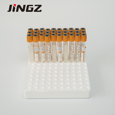 Exemplar-Sammlungs-Rohr-Serum-Klumpen Actiavtor orange Vacuum des Blut-2-10ml
