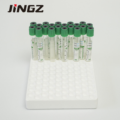 Grünes Lithium-Heparin-Blut-Beispielsammlungs-Rohr-Vakuumreagenzglas 2-10ml