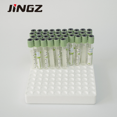 Blut-Beispielreagenzgläser der Natriumheparin-Blut-Exemplar-Flaschen-13*75mm