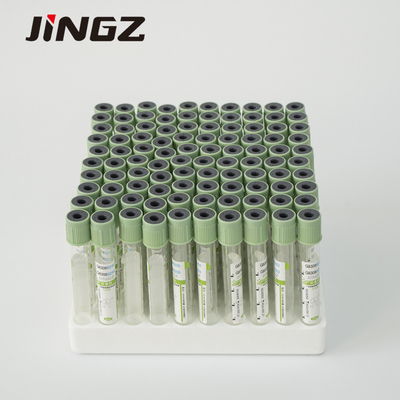 Hellgrünes Blut-Beispielsammlungs-Rohr 13×75mm der Kappen-ISO9001