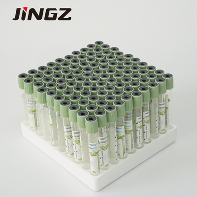 Blut-Beispielreagenzgläser der Natriumheparin-Blut-Exemplar-Flaschen-13*75mm