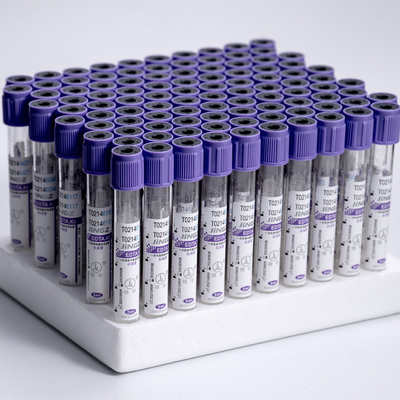 Purpurrote Kappen-Vakuum-K3 EDTA Blut-Sammlungs-Rohr-Sterilisation durch Bestrahlung