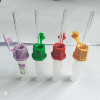 Biochemische gelbe Gel-Trennzeichen-Blut-Rohre der Kappen-Blut-Sammlungs-Rohr-pp. 0.5ml