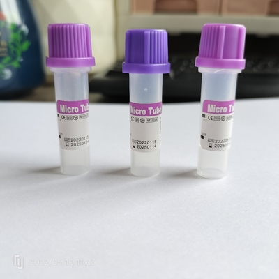 Pp.-Antigerinnungsmittel Mikro-EDTA Rohr-Blut-Speicher-Lavendel-Spitze