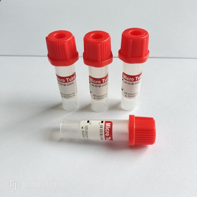 Keine Zusatzstoffe Rotes Mini-Rohr 0,5 ml Kinderblutentnahme-Rohr