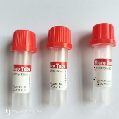 CER ISO13485 pädiatrisches Mikroblut-Sammlungs-Rohr 11*45mm für Geriatriatric-Patienten