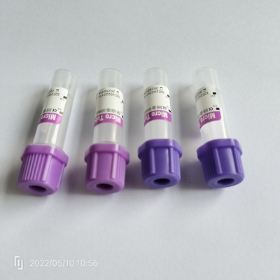 Pp.-Antigerinnungsmittel Mikro-EDTA Rohr-Blut-Speicher-Lavendel-Spitze