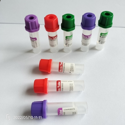 Keine Zusatzstoffe Rotes Mini-Rohr 0,5 ml Kinderblutentnahme-Rohr