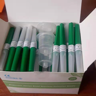 Blut-Sammlungs-Nadel-Stift des Grün-21G