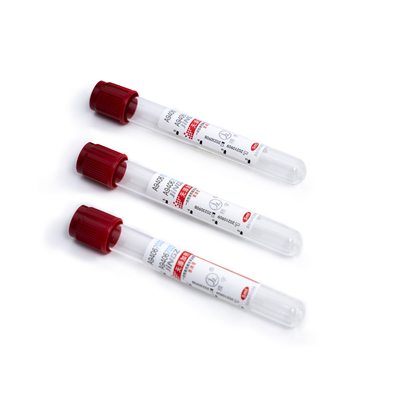 Kein additive Ebenen-rotes Spitzenblut-Rohr 0.5ml-10ml
