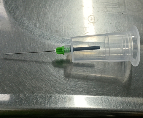 Grün-Rückblende Vacuum-Nadel der Sicherheits-21G Pen Type Blood Collection Needle