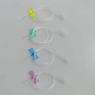 Wegwerf-Messgerät-Schmetterlings-Nadel-Blutprobe-Schmetterlings-Nadel Steriled-Purpur-24