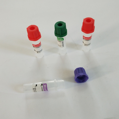 Medizinische Vakuum- Mikro-Blutentnahme-Röhre 0,25 ml 0,5 ml 1 ml