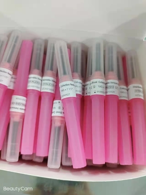 Beispiel-Pen Type Blood Collection Needles des Rosa-18G multi Elementaroperations-Gas-Sterilisation