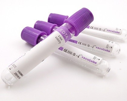 Antigerinnungsmittel-Reagenzglas 13*75mm der Radiats-Sterilisations-purpurrotes Kappen-K2edta