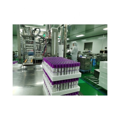 Antigerinnungsmittel-Reagenzglas 13*75mm der Radiats-Sterilisations-purpurrotes Kappen-K2edta