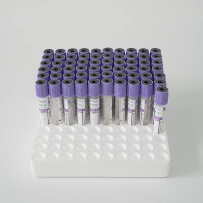 Medizinisches Kennzeichen Vakuum-K3 EDTA Vial Lavender Top Blood Collections-Rohr-ISO13485