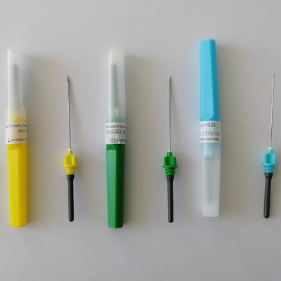 Blauer Steriled Pen Type Blood Collection Needle 23G für mehrfache Proben
