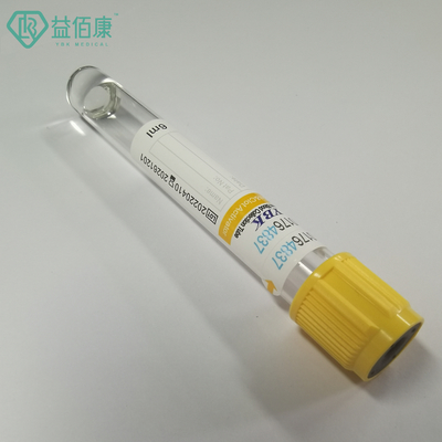 Wegwerf-Plastikklumpen-Aktivator-Rohr des gel-6ml für Blut-Sammlung 13*100mm