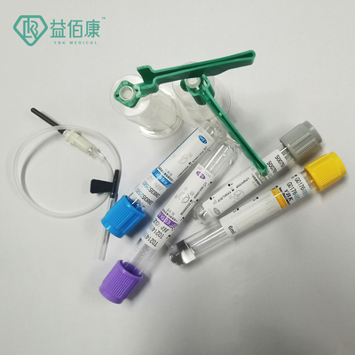 25 Messgerät-Blut-Sammlungs-Schmetterlings-Nadel 2-10ml mit Sicherheits-Halter