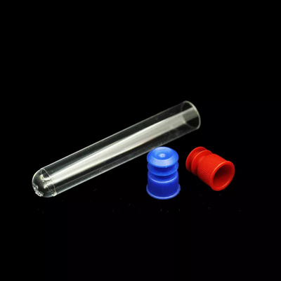 Klare Plastikreagenzglas-Laborblut-Sammlungs-Rohre 13*75mm 16*100mm
