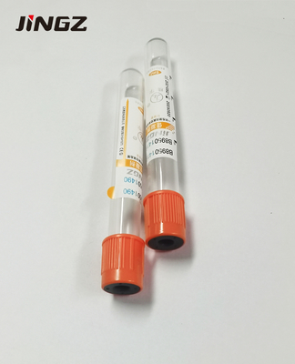 rotes Spitzenklumpen-Aktivator-Rohr des serum-4ml benutzt für die Gerinnungs-Prüfung