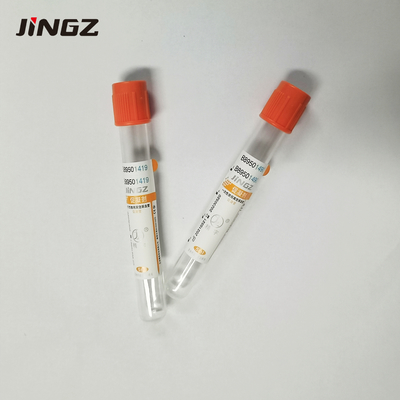 rotes Spitzenklumpen-Aktivator-Rohr des serum-4ml benutzt für die Gerinnungs-Prüfung