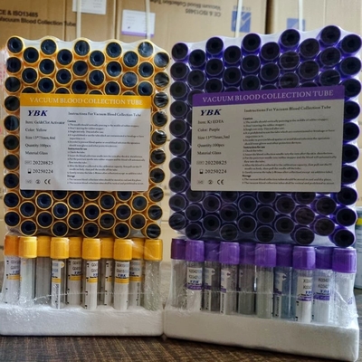 Vacuum-Blut-Sammlung EDTA Rohr-Hersteller 0.5-10ml Glas-HAUSTIER Rohre