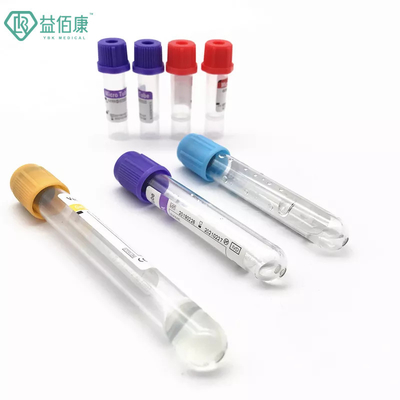 Medizinische Mikro-Blutsammelröhre ohne Vakuum 0,25 ml 0,5 ml 1 ml EDTA K2K3 / Gelröhre
