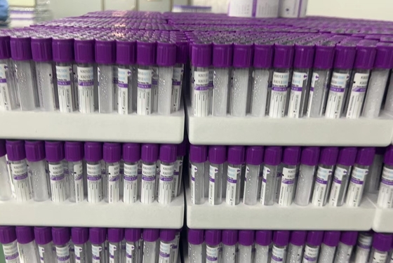 Strahlung entkeimtes Glasreagenzglas des Vakuum-EDTA Blut-Sammlungs-Rohr-3ml 13*75mm