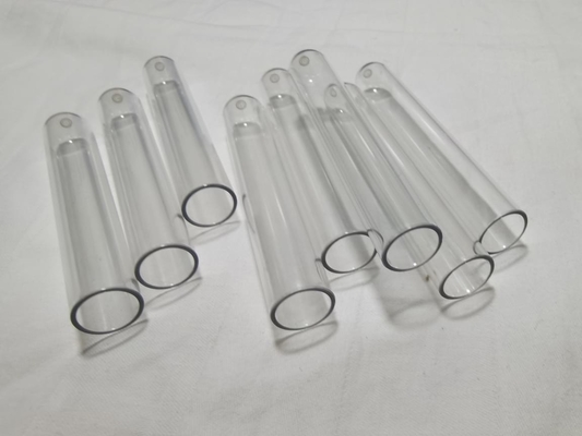 PET-Röhrchen für Blutteströhrchen 13 * 75 mm, 13 * 75 mm, 16 * 100 mm, transparentes Reagenzglas