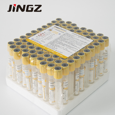Medizinisches Gel-Glutaktivierungsrohr Glas / PET Vauum-Blutentnahme-Rohr 2 ml-10 ml