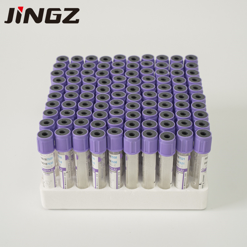 Glas- Plastik-Kleber-Kennsatztyp des EDTA K3 Blut-Sammlungs-Rohr-2ml-10ml