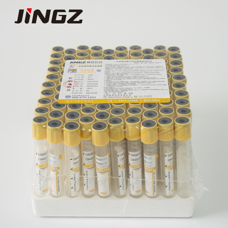 Glasdes klumpen-8ml Serum-Trennzeichen-Klumpen-Aktivator-Rohr Aktivator-der Phiolen-16*100mm