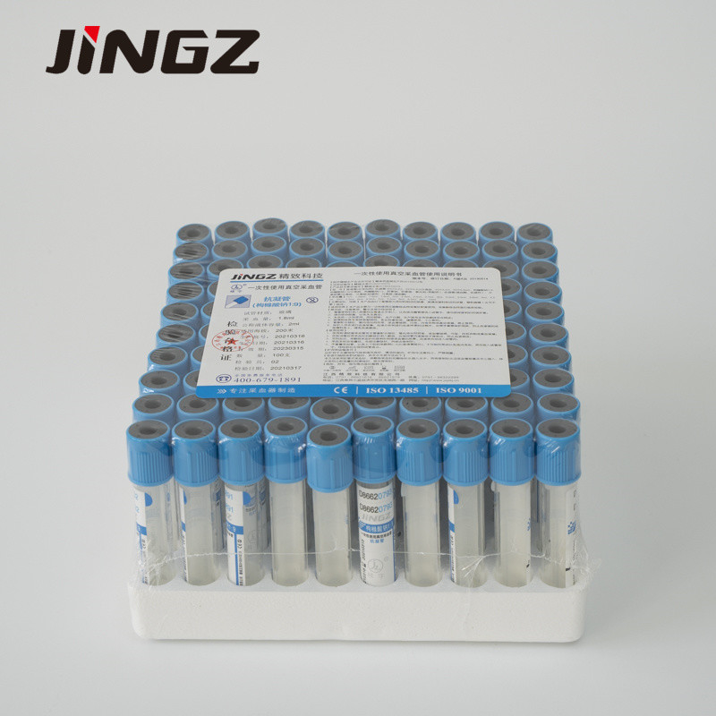 Glas-HAUSTIER Zitrat Vacuum-Rohre 2,7 ml-Natriumcitrat-Rohr für Blut-Sammlung