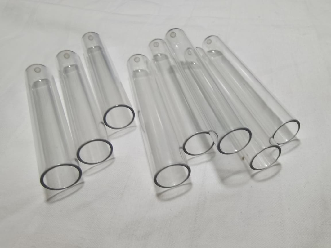 PET-Röhrchen für Blutteströhrchen 13 * 75 mm, 13 * 75 mm, 16 * 100 mm, transparentes Reagenzglas
